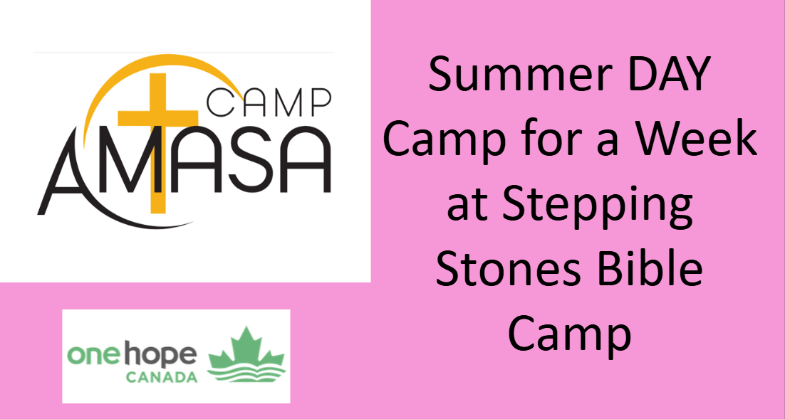 Summer Day Camp for a week at Stepping Stones Bible Camp